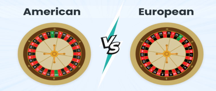 What is the difference between American and European roulette