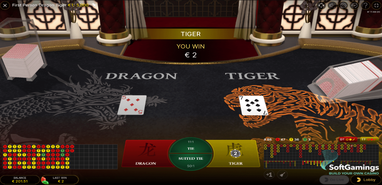 Dragon Tiger RNG
